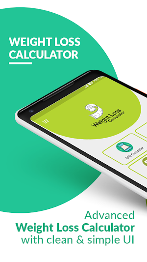 Weight Loss Calculator - BMI, & Calorie Calculator Screenshot 0