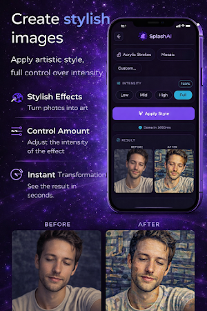 SplashAI - Photo & Art Editor Screenshot 1