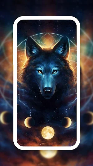 Howling Werewolf Wallpaper Screenshot 1