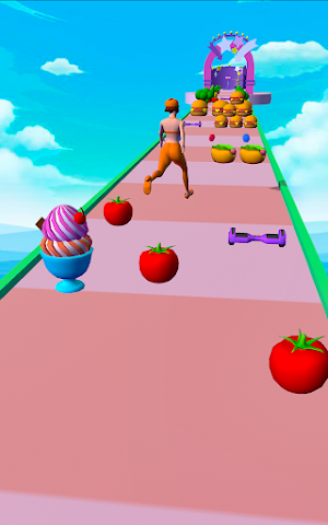 Twerk Race: Fat Pusher Running Screenshot 3