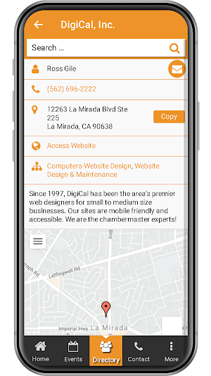 Culver City Chamber Screenshot 3