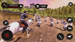 Osman Ghazi Battle Warrior: Sword Fighting Games Screenshot 1