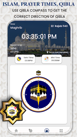 Islam: Prayer Times, Qibla app Screenshot 2