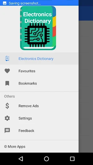 Electronics Dictionary Screenshot 0