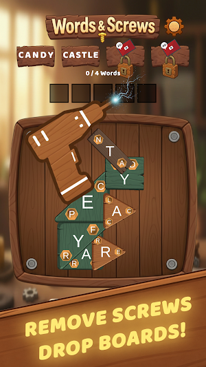 Words & Screws: Word Puzzle Screenshot 2