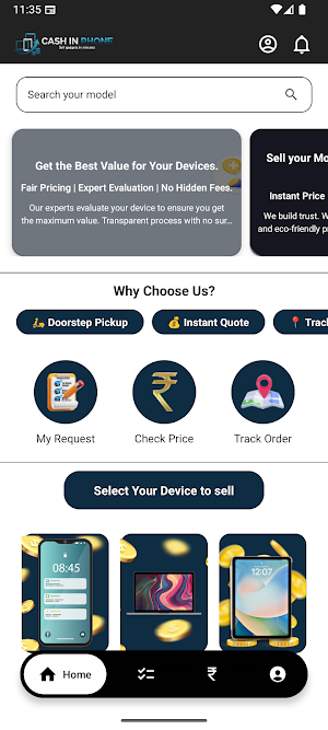 Cash In Phone Screenshot 1