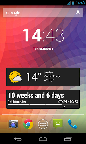 My Pregnancy Widget Screenshot 0
