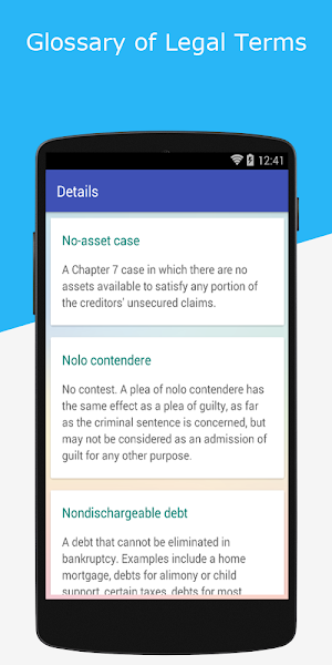 Glossary of Legal Terms Screenshot 1