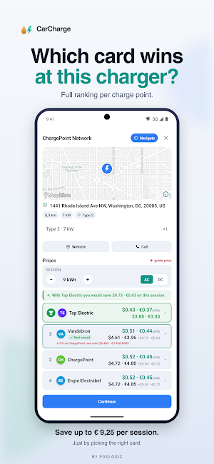 CarCharge Screenshot 1