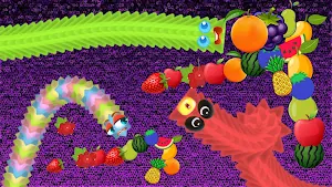 Worms War - Hungry Snake Games Screenshot 1