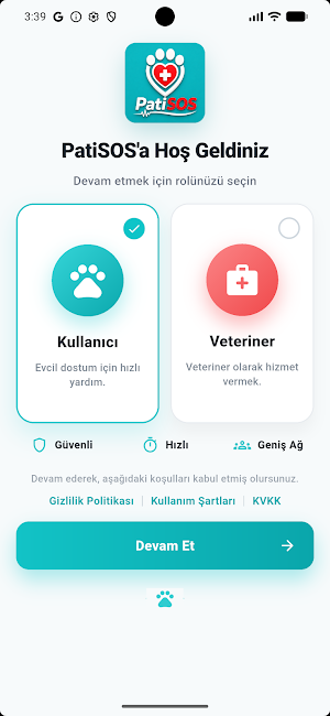 PatiSOS Screenshot 1