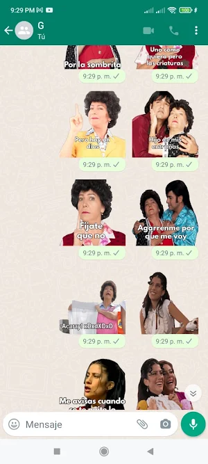 Stickers Maria De Los Angeles Screenshot 1