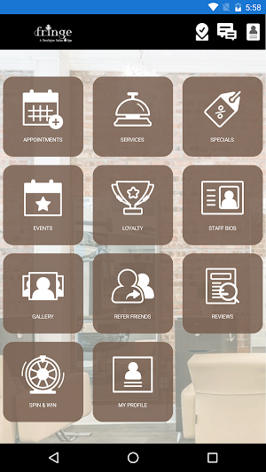 Fringe, A Boutique Salon & Spa Screenshot 1