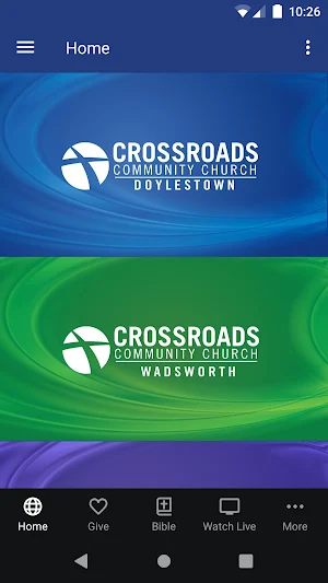 Crossroads Community Church Oh Screenshot 0