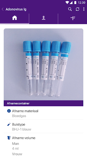 eLabgids voor U Screenshot 1