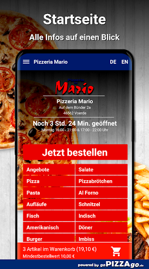 Pizzeria Mario Voerde Screenshot 1