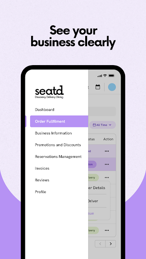 Seatd Partner Screenshot 1