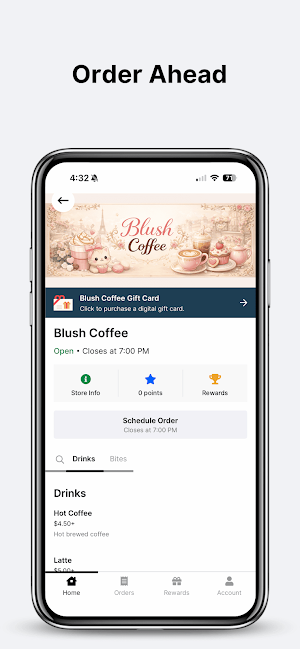 Blush Coffee Screenshot 0