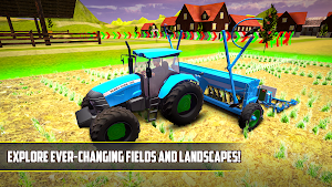 Real Tractor Farming Simulator Screenshot 1
