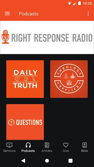 Right Response Ministries Screenshot 1
