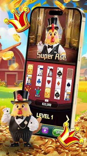 Spin Chicken 777 Slots Screenshot 0