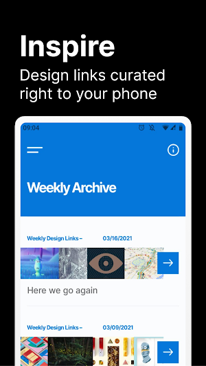 Weekly Design Links Screenshot 3