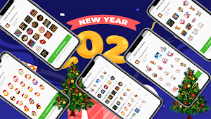 stickers happy new year 2023 Screenshot 0