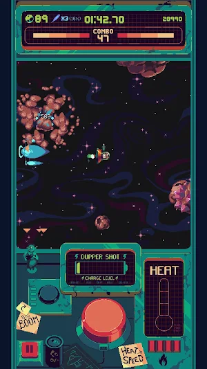 Retro Pocket Rocket Screenshot 2