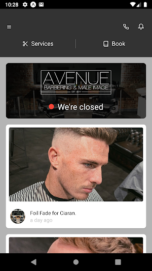 Avenue Barbering Screenshot 1