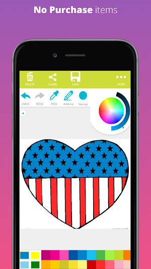 ColorFly | Nation Flags Coloring Book Screenshot 2