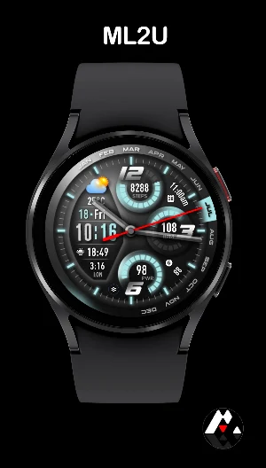 ML2U 284 Watch Face Screenshot 3