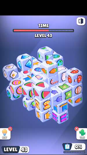 Match Double Cube 3D Online Screenshot 3