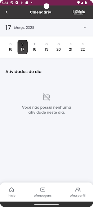 UniSãoCarlos - Professor Screenshot 2