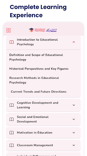 Educational Psychology Screenshot 3