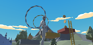 Mini Poly World Parkour Screenshot 0