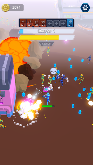 Cyber Survivor: Robot War 3D Screenshot 1