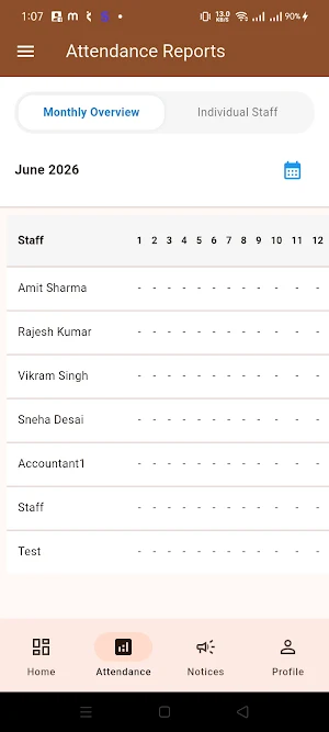 St. Teresa's Staff App Screenshot 3