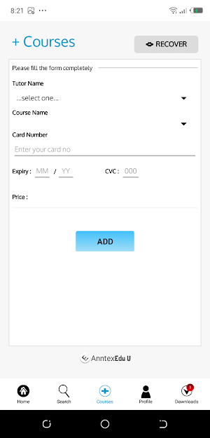 Anntex Edu U - Students Screenshot 3