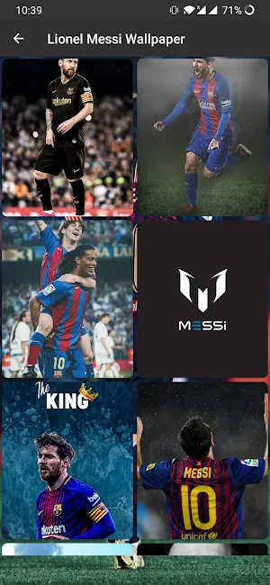 Messi Wallpaper HD Screenshot 3