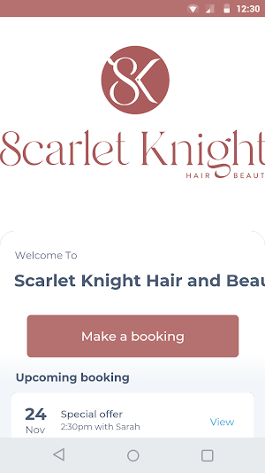 Scarlet Knight Hair and Beauty Screenshot 0