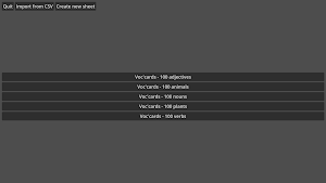 Voc'cards Screenshot 1