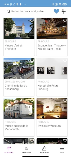 Fribourg City Card Screenshot 1
