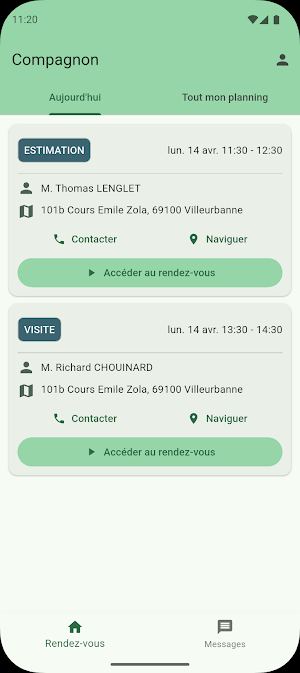 Compagnon Pro Screenshot 0