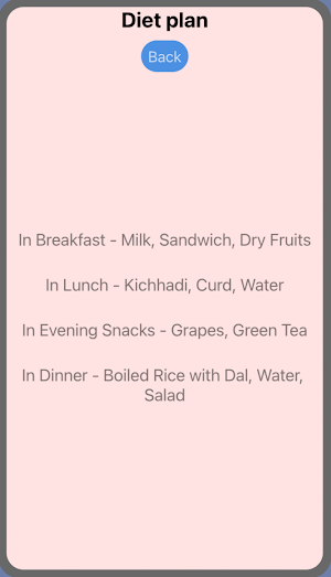 Healthy way Screenshot 2