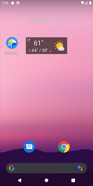 🌤 just weather 🌤 Screenshot 2
