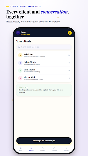 Kundli for Astrologer AskSoma Screenshot 0