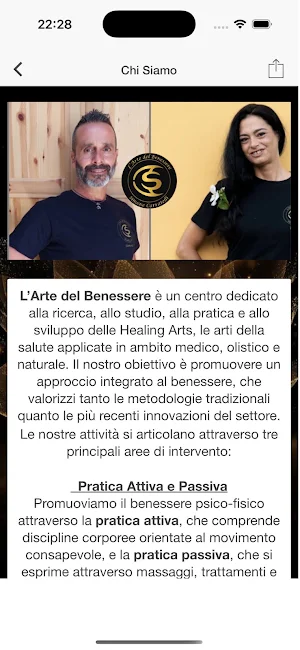 Arte del Benessere Screenshot 2