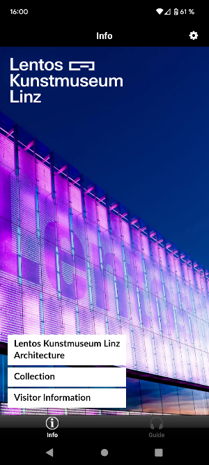 The Lentos Kunstmuseum Linz Screenshot 0