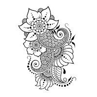 Drawing Pencil Arts Mandala