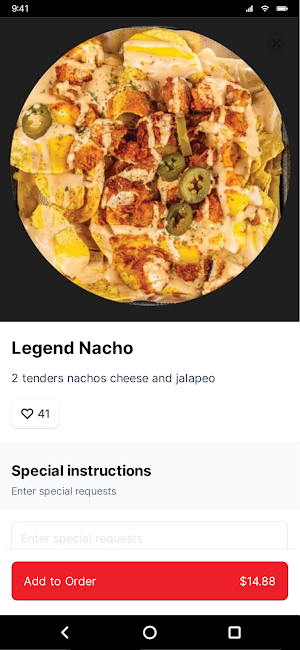 Legend Hot Chicken Screenshot 2